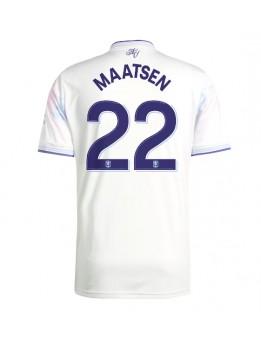 Billige Aston Villa Ian Maatsen #22 Tredjedrakt 2025-26 Kortermet